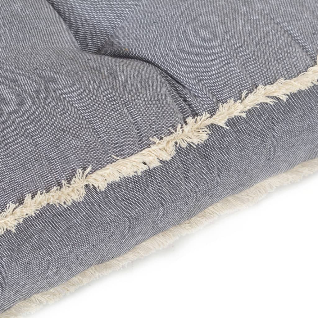 Palettensofa-Kissen Blau 120x80x10 cm