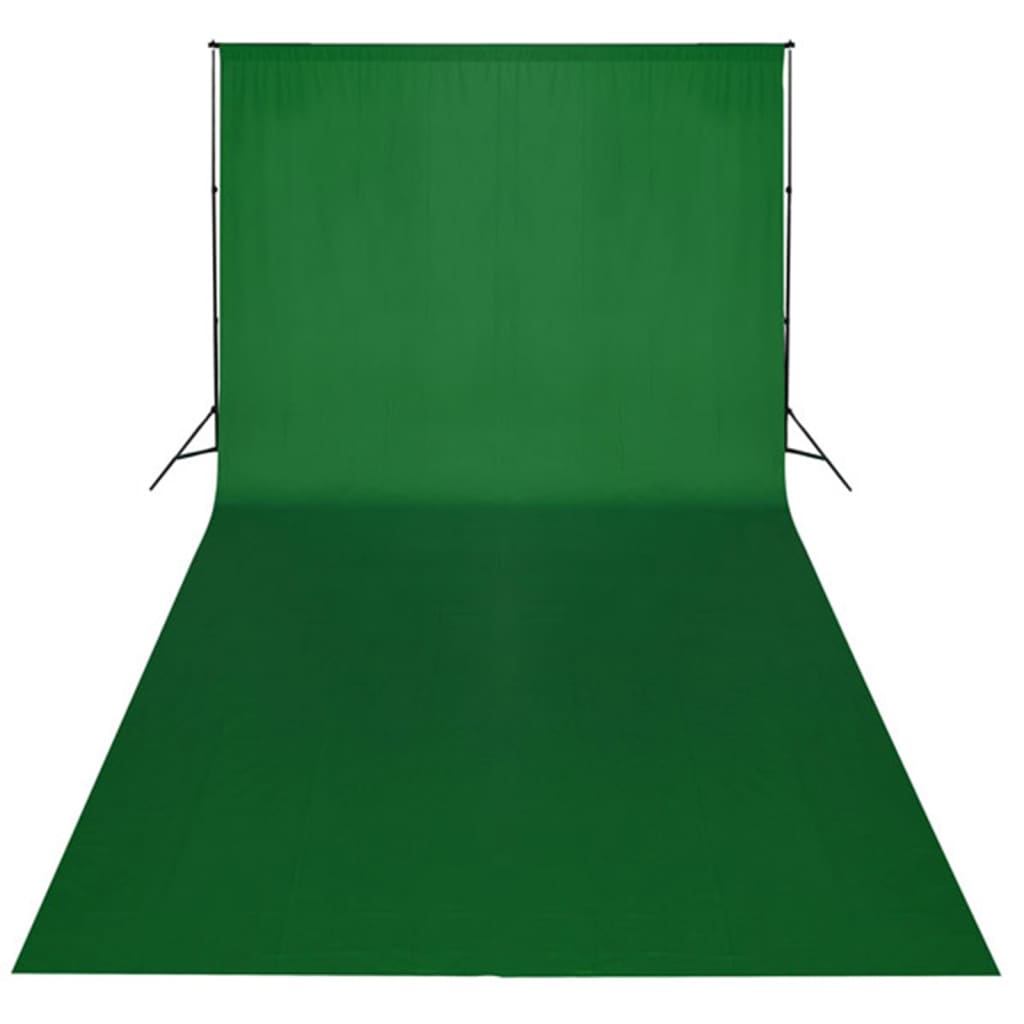 Fotostudio-Set mit Leuchten, Schirmen, Hintergrund, Reflektor