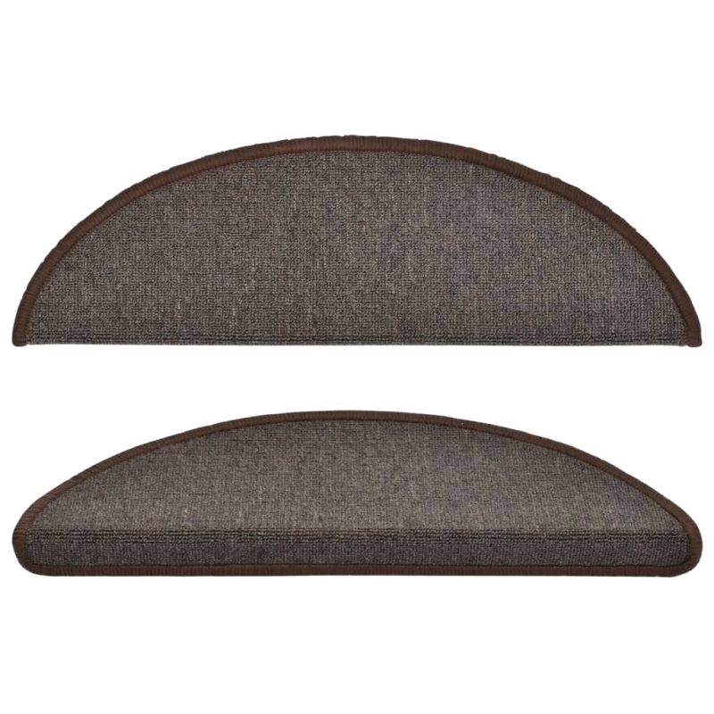 Stufenmatten 10 Stk. 56x17x3 cm Kaffeebraun