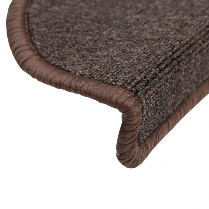 Stufenmatten 10 Stk. 56x17x3 cm Kaffeebraun