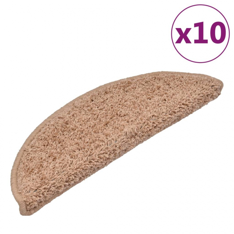 Stufenmatten 10 Stk. 56x17x3 cm Beige