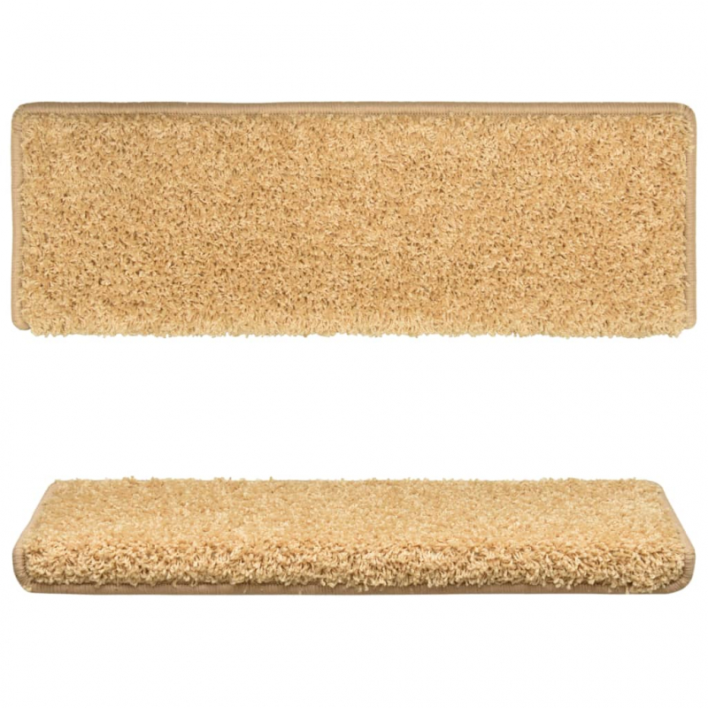 Stufenmatten 10 Stk. 65x21x4 cm Beige