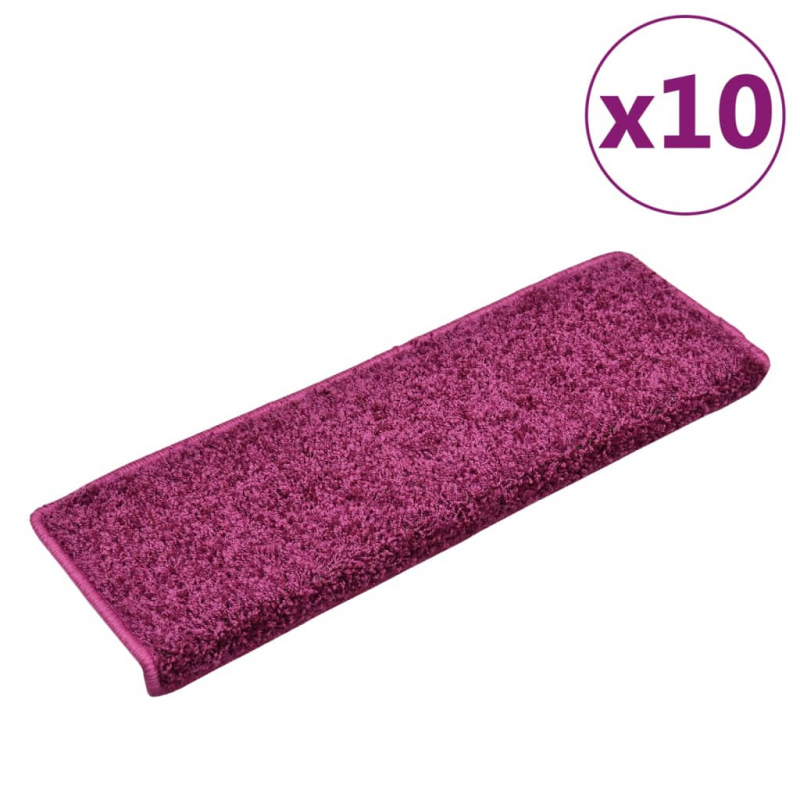 Stufenmatten 10 Stk. 65x21x4 cm Violett