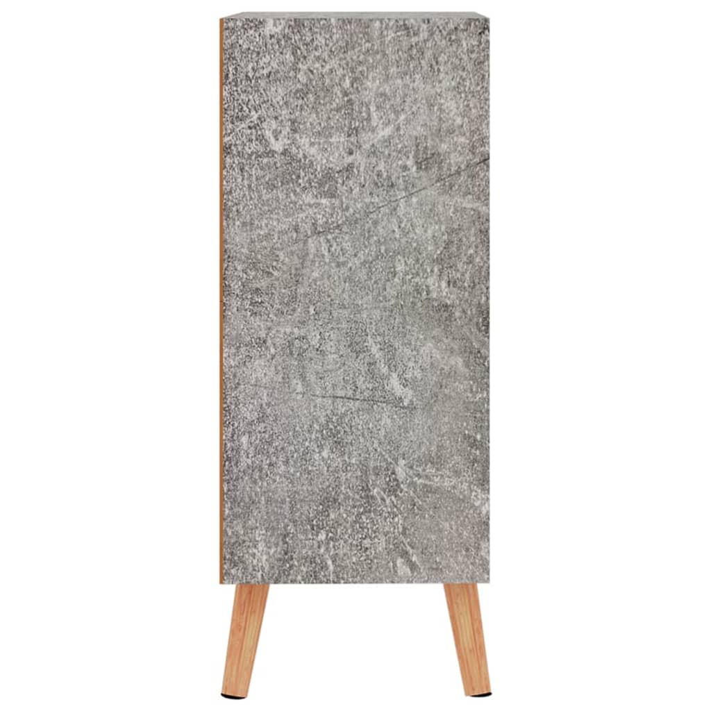 Sideboard Betongrau 60x30x72 cm Holzwerkstoff