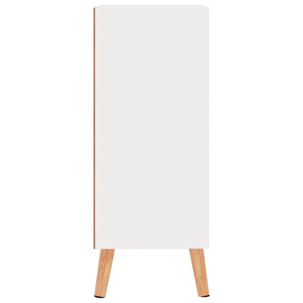 Sideboard Hochglanz-Weiß 60x30x72 cm Holzwerkstoff