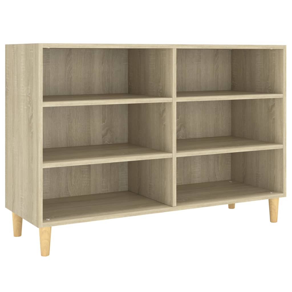 Sideboard Sonoma-Eiche 103,5x35x70 cm Holzwerkstoff