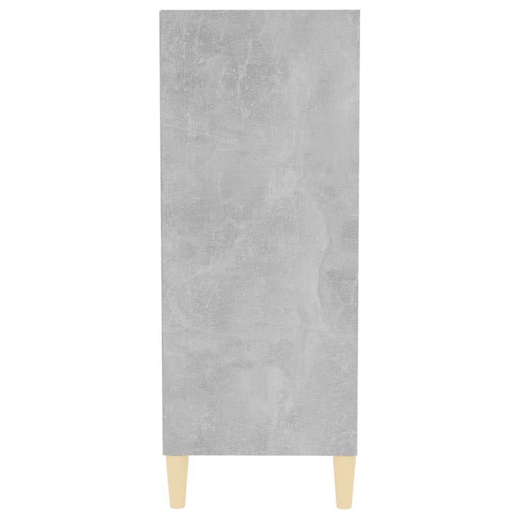 Sideboard Betongrau 57x35x90 cm Holzwerkstoff