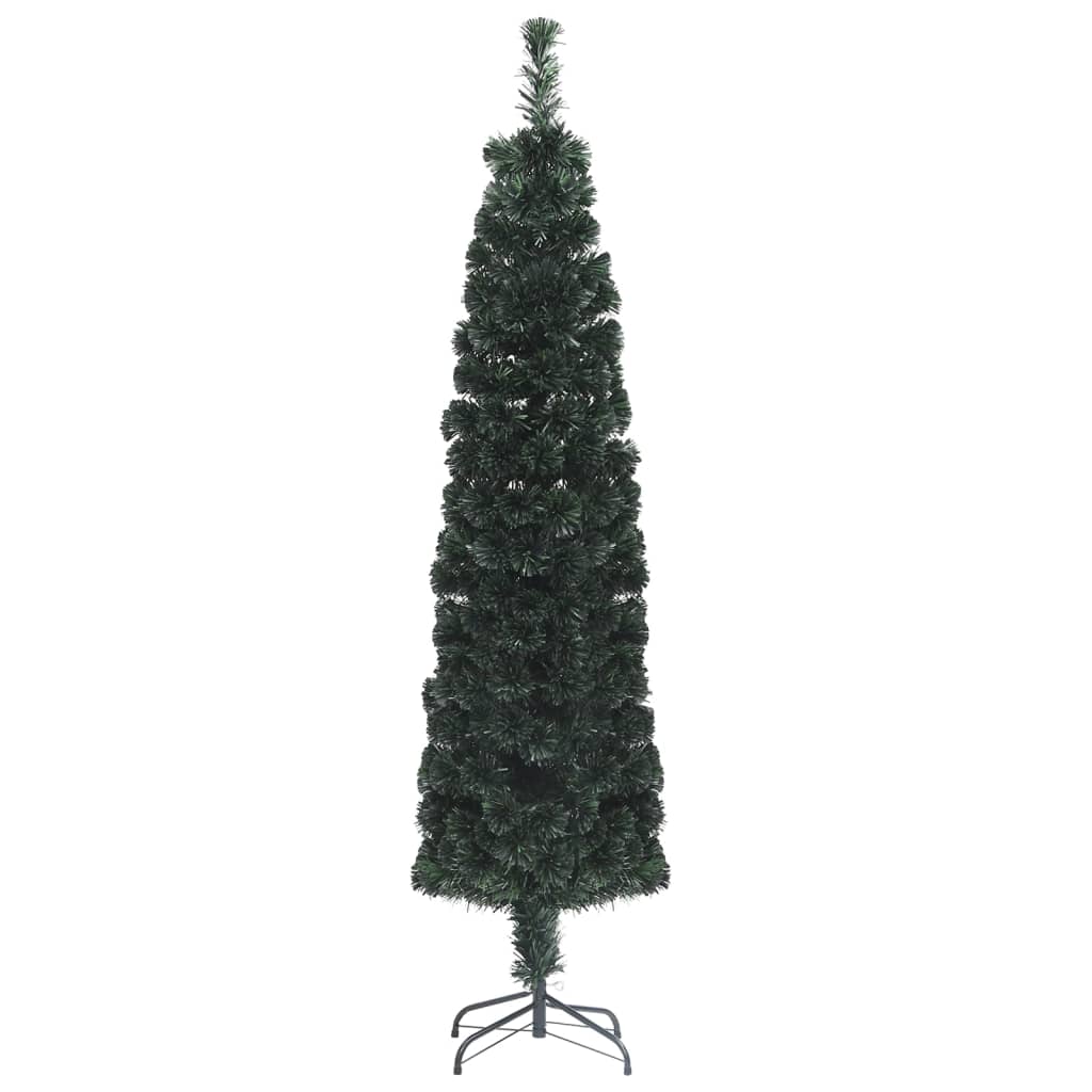Künstlicher Weihnachtsbaum Schlank mit Ständer 64 cm Glasfaser