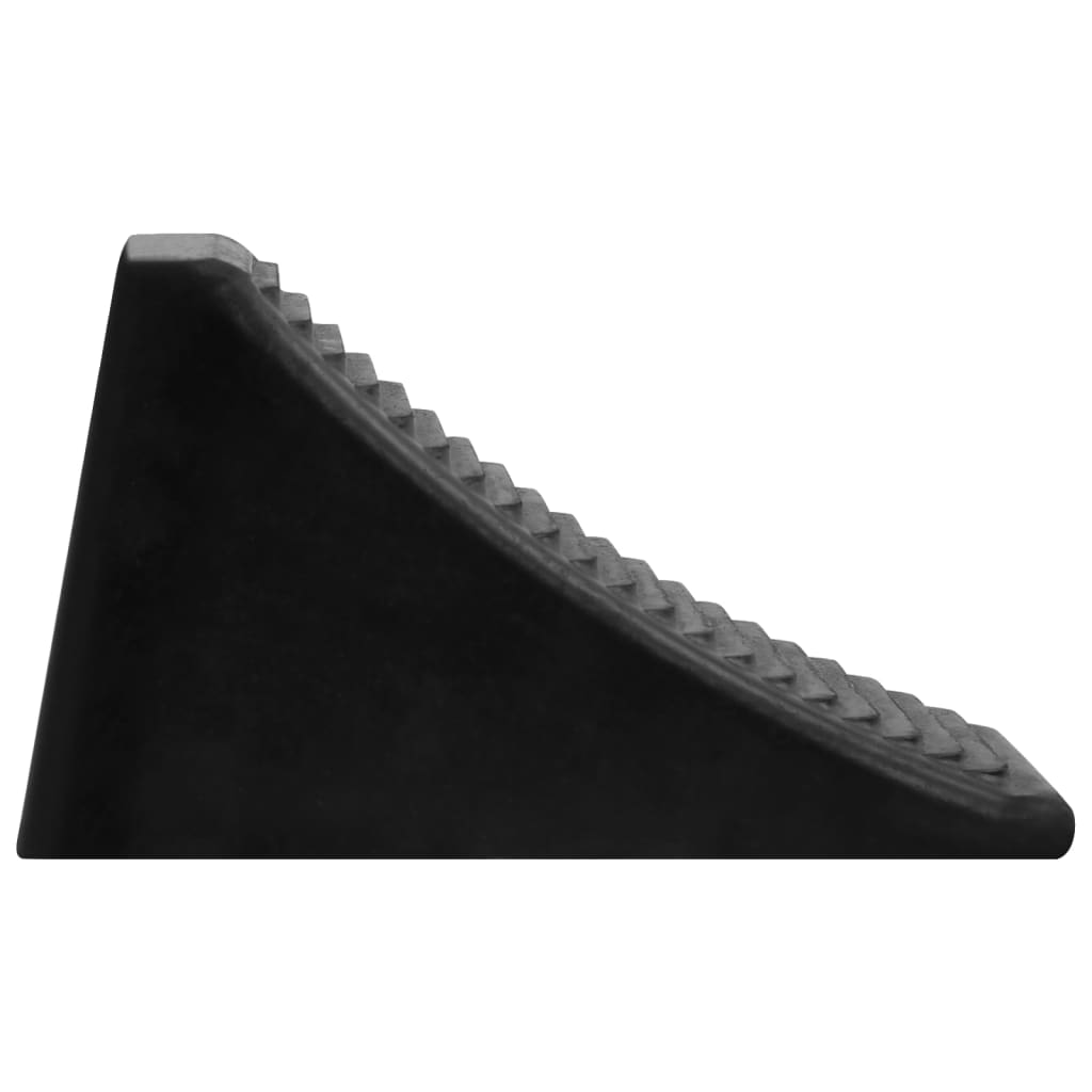 Unterlegkeile 4 Stk. 16x9x9 cm Gummi