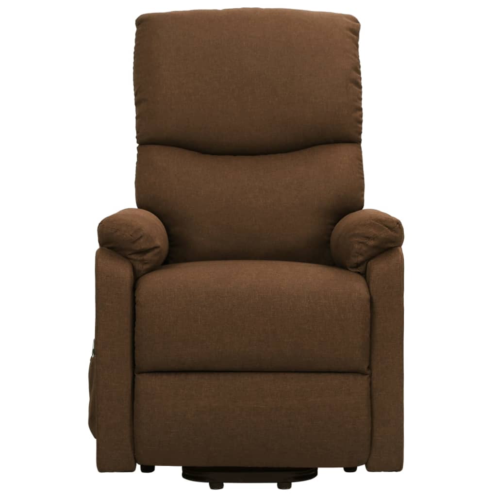 Aufstehsessel Braun Stoff