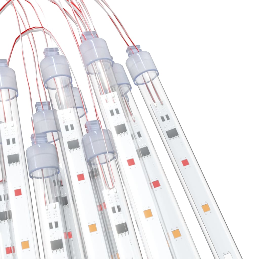 20 Stk. Meteorlichter 30 cm 480 LEDs Innen- Außenbereich Mehrfarbig