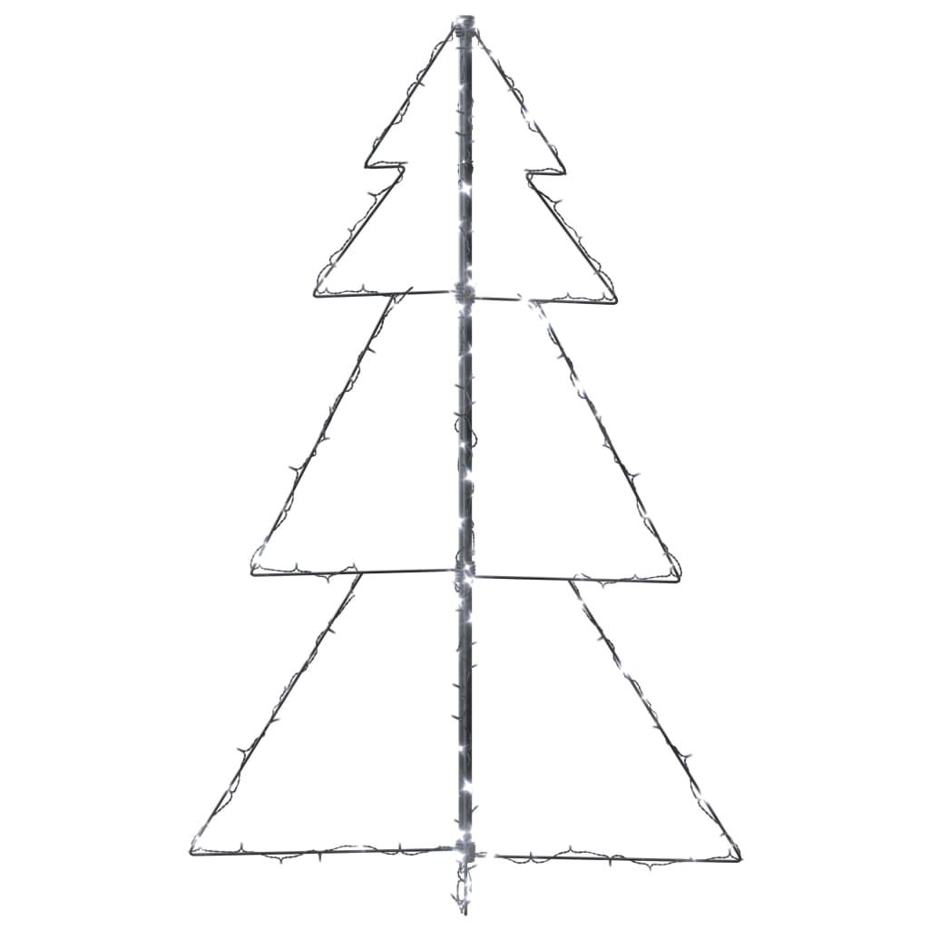 Weihnachtsbaum in Kegelform 160 LEDs Indoor & Outdoor 78x120 cm