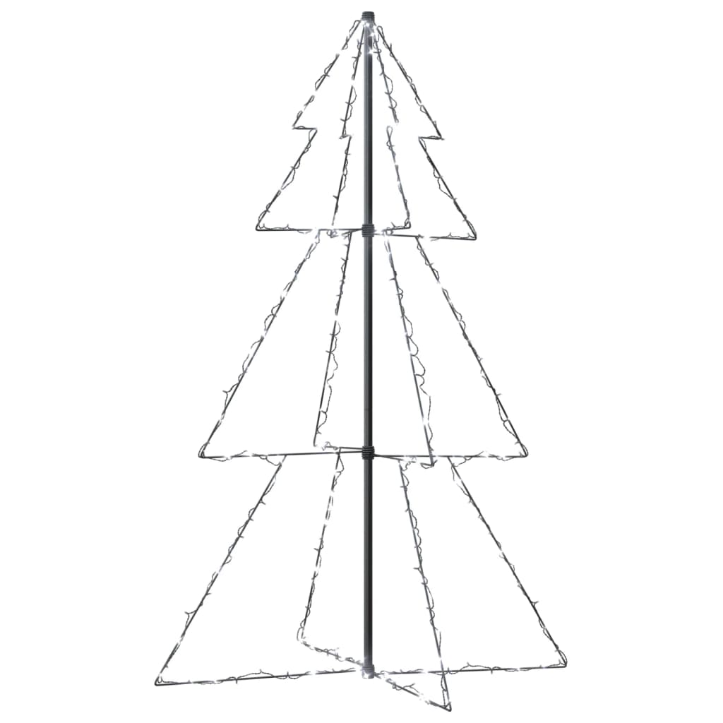 Weihnachtsbaum in Kegelform 200 LEDs Indoor Outdoor 98x150 cm