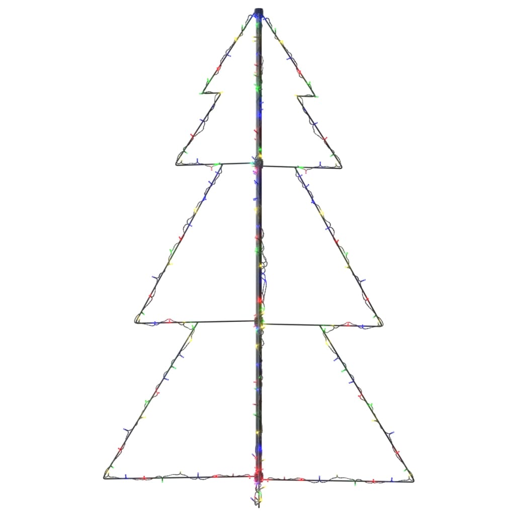 Weihnachtsbaum in Kegelform 200 LEDs Indoor Outdoor 98x150 cm