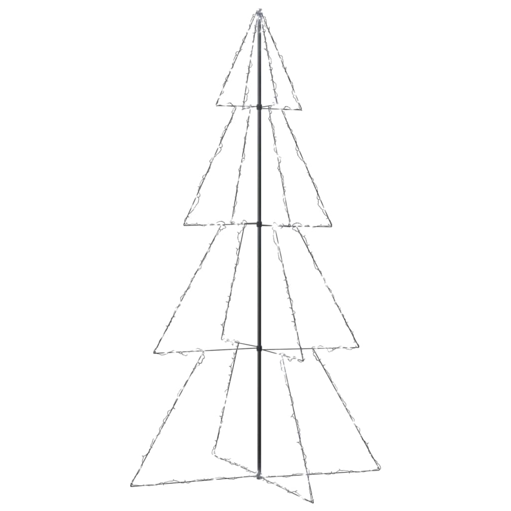 Weihnachtsbaum in Kegelform 360 LEDs Indoor Outdoor 143x250 cm