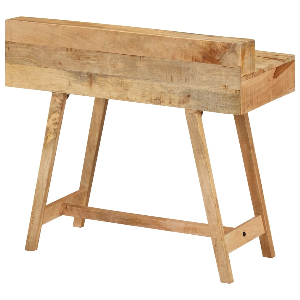 Schreibtisch 100x45x90 cm Raues Massives Mangoholz