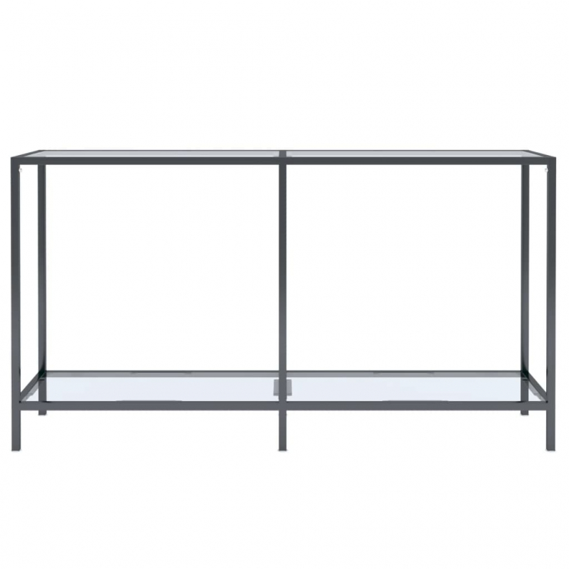 Konsolentisch Transparent 140x35x75,5 cm Hartglas