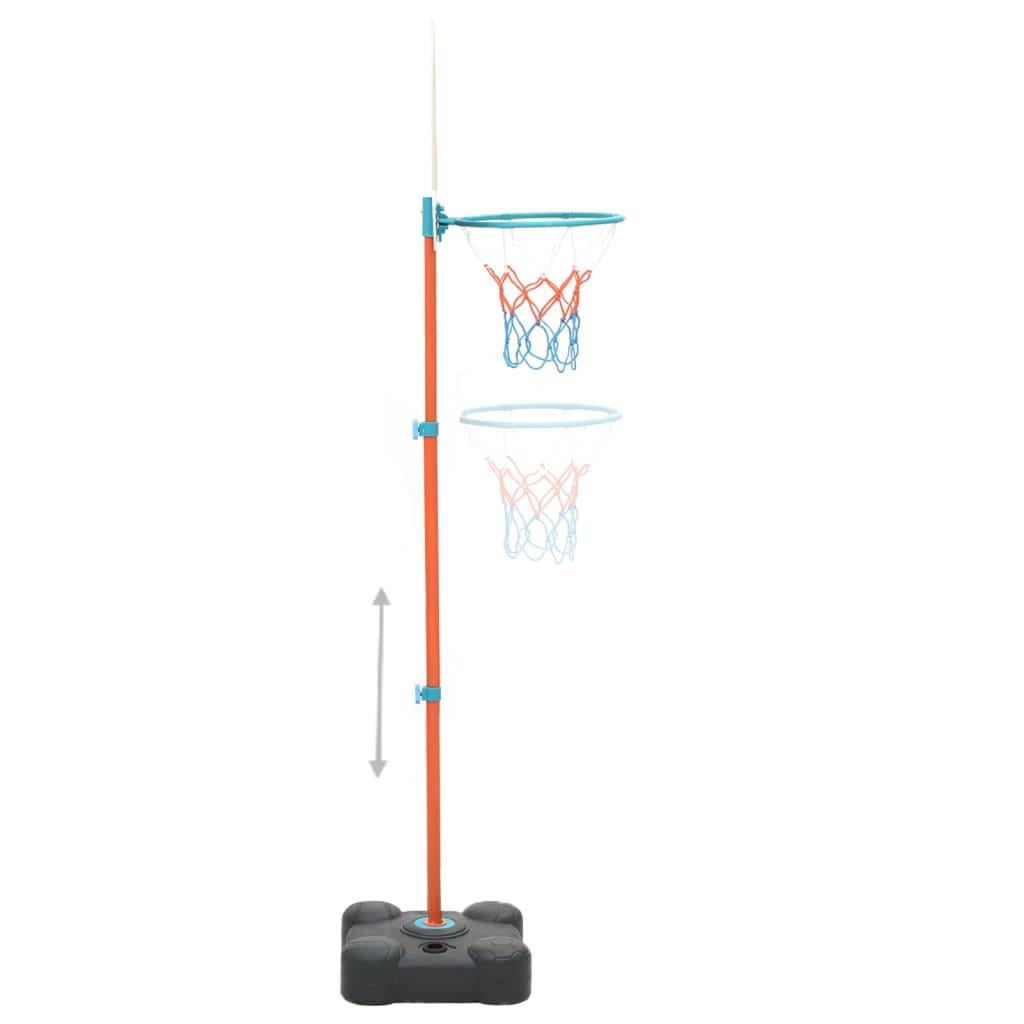 Tragbares Basketball Spiel-Set Verstellbar 109-141 cm