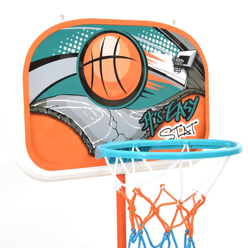 Tragbares Basketball Spiel-Set Verstellbar 133-160 cm