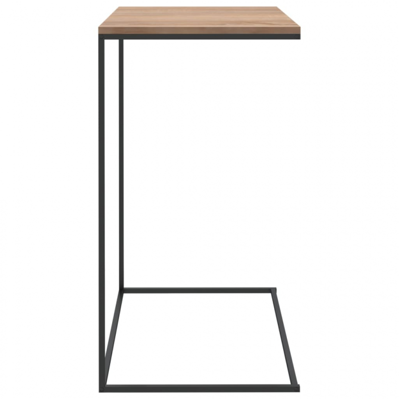 Beistelltisch Schwarz 55x35x66 cm Holzwerkstoff