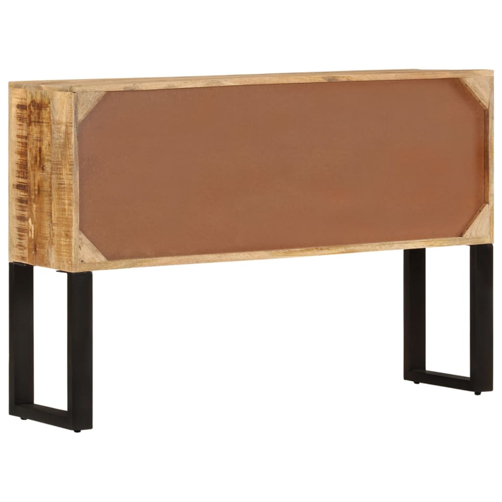 Sideboard 110x30x74 cm Raues Mangoholz