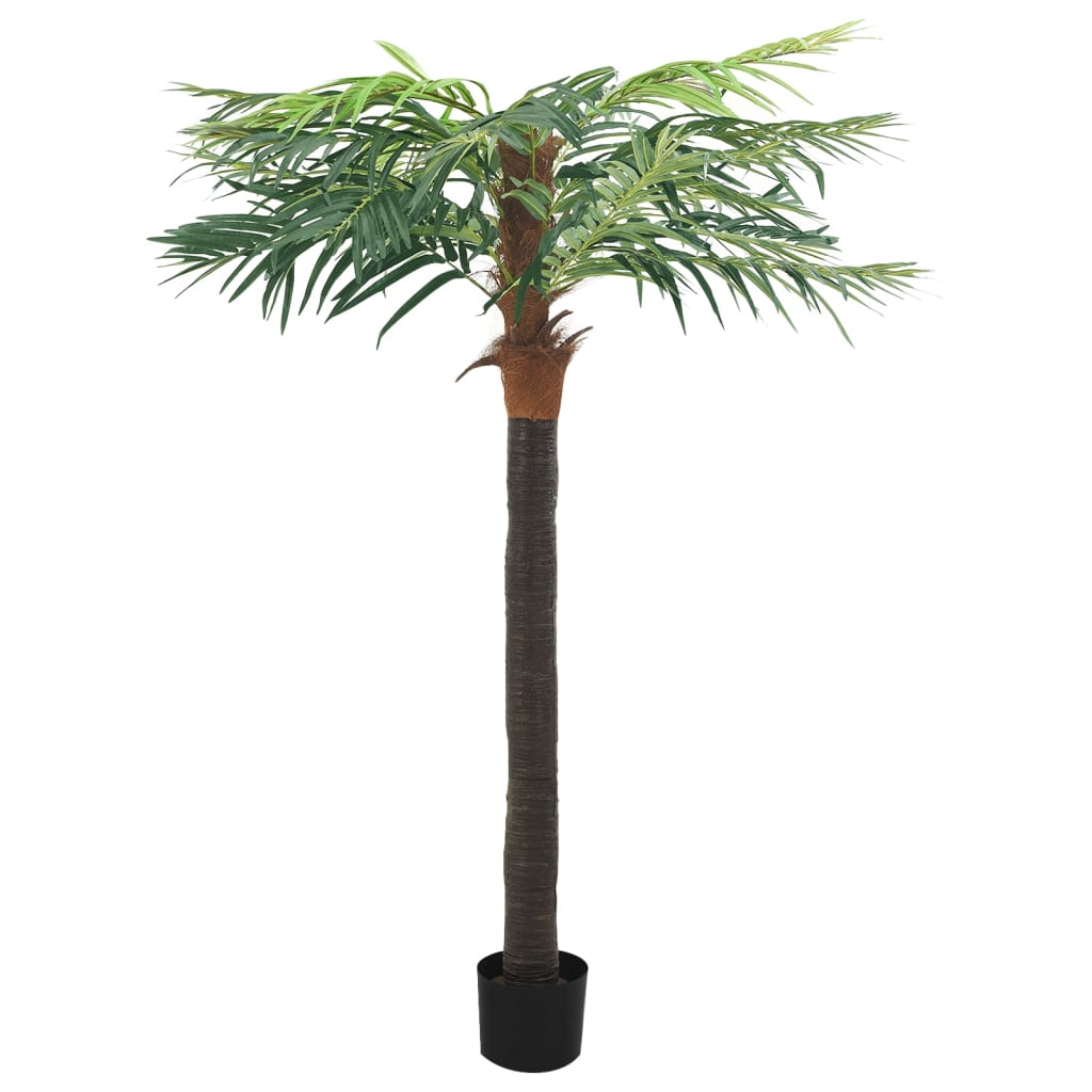 Künstliche Palme Phönix mit Topf 215 cm Grün