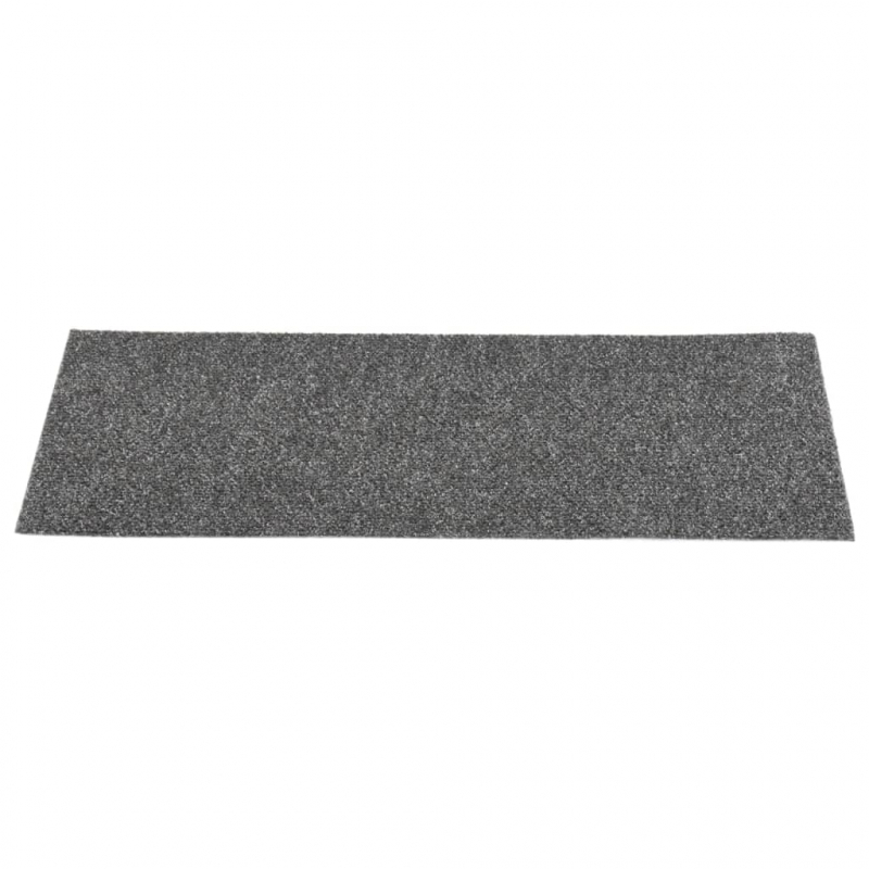 Stufenmatten Selbstklebend Rechteckig 15 Stk. 60x25 Anthrazit