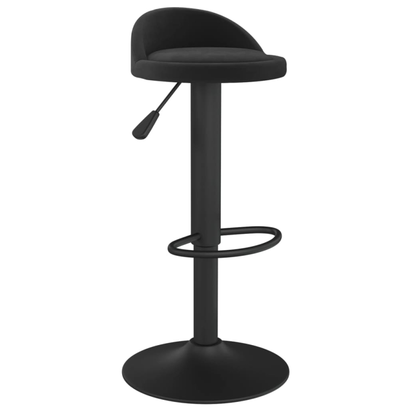 Barhocker 2 Stk. Schwarz Samt