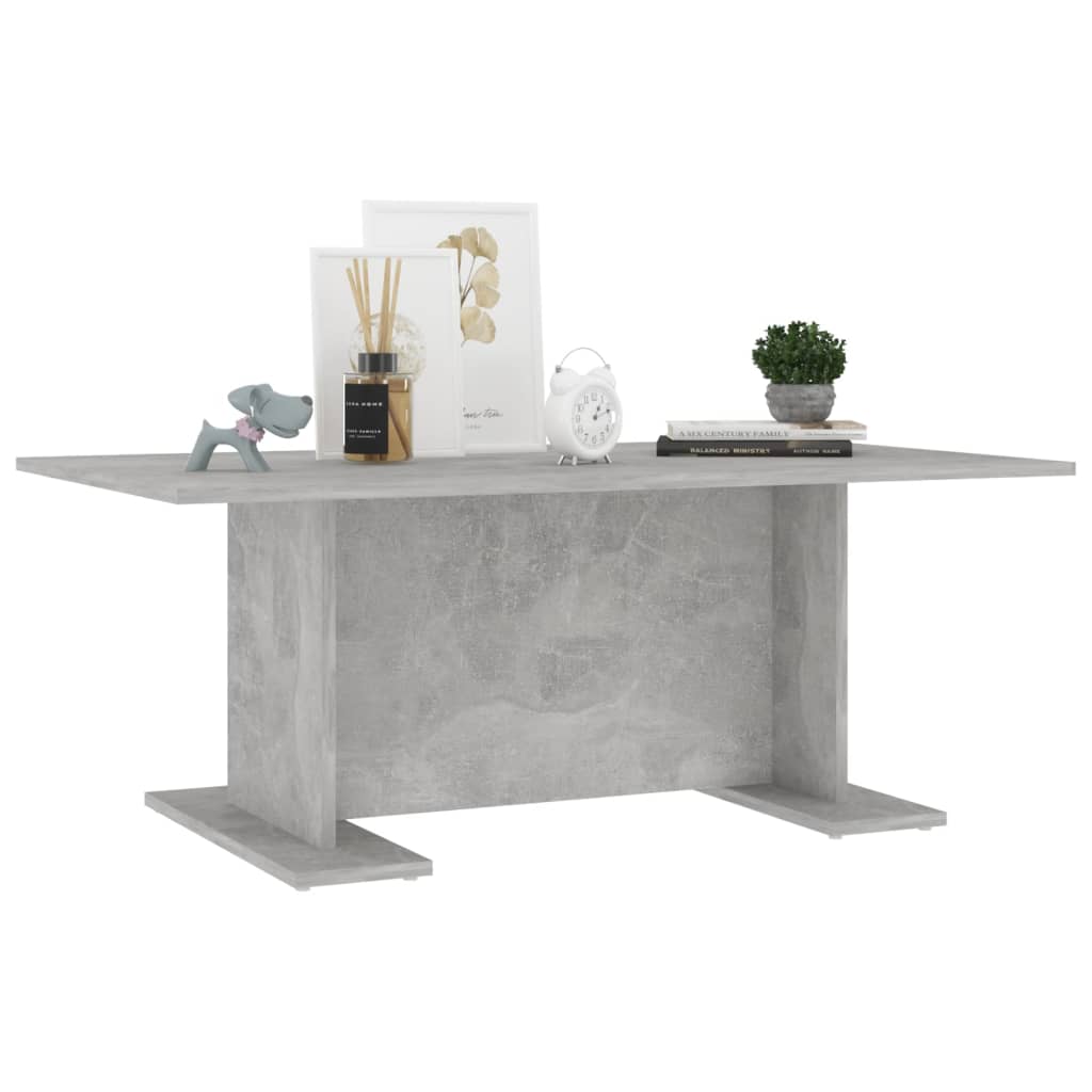 Couchtisch Betongrau 103,5x60x40 cm Holzwerkstoff