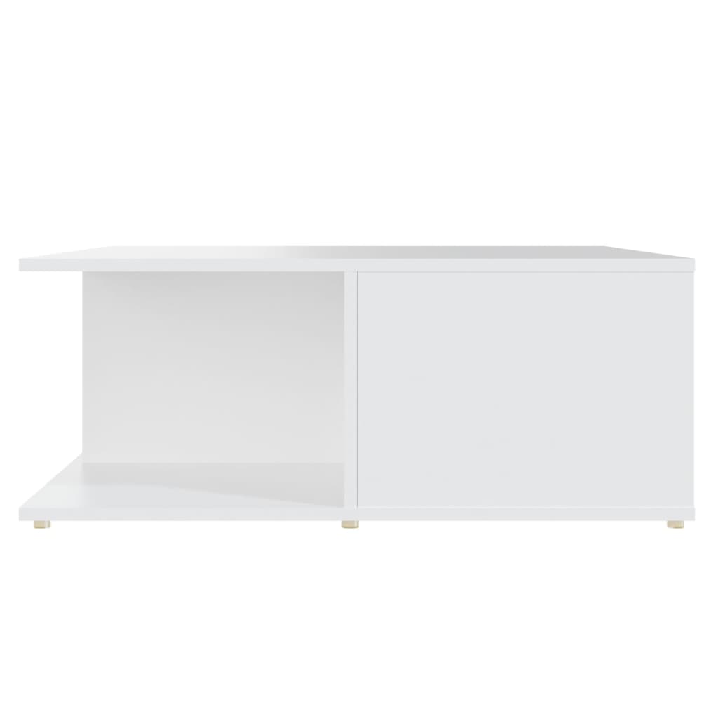 Couchtisch Weiß 80x80x31 cm Holzwerkstoff