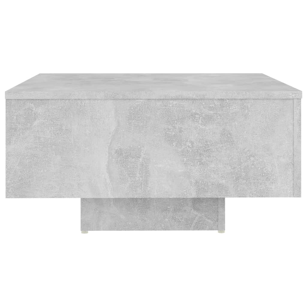 Couchtisch Betongrau 60x60x31,5 cm Holzwerkstoff