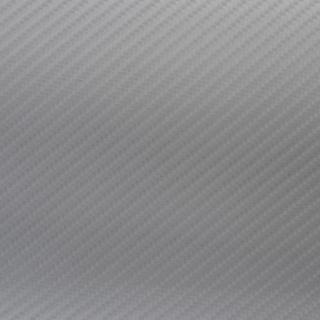 Autofolien 2 Stk. 4D Silber 100x150 cm