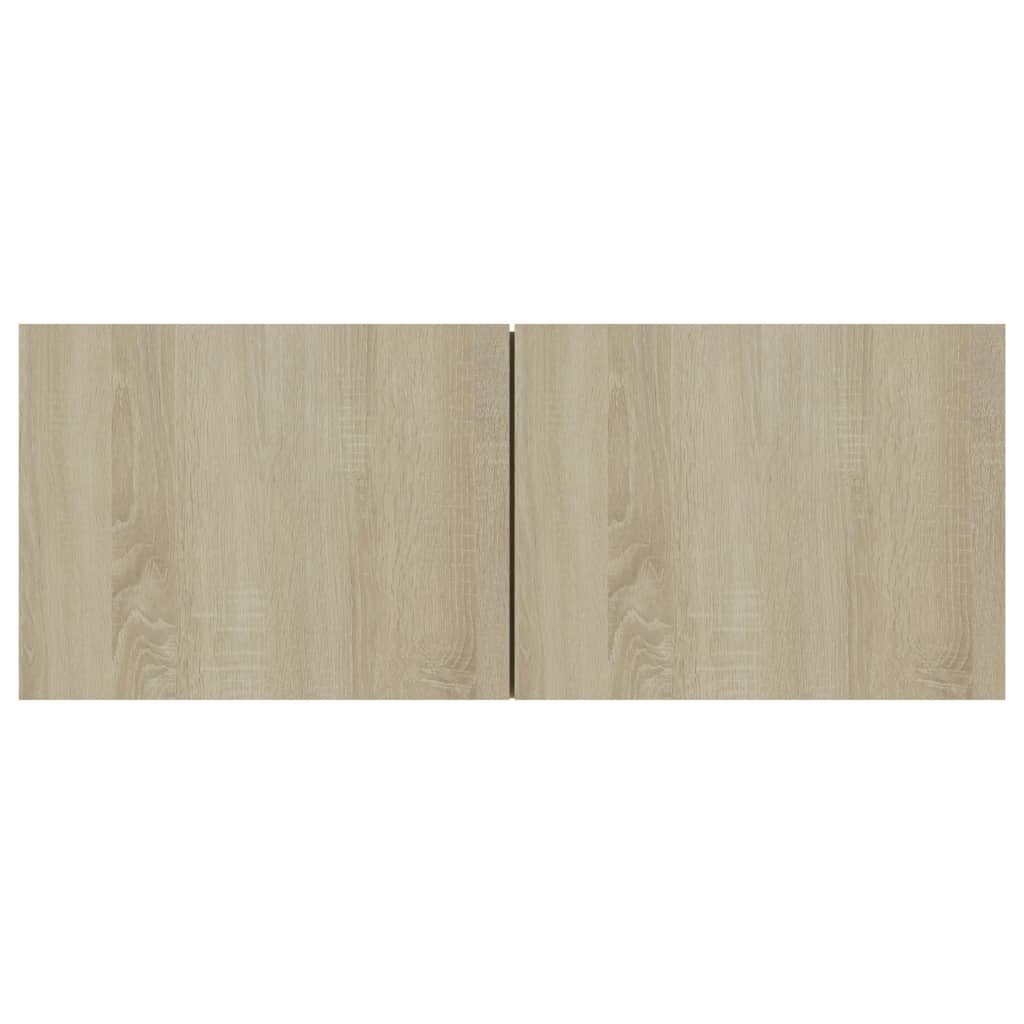 4-tlg. TV-Schrank-Set Sonoma-Eiche Holzwerkstoff