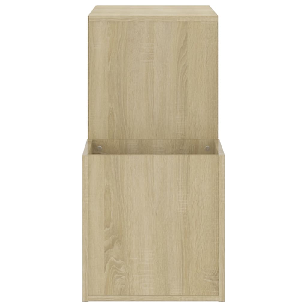 Flur-Schuhschrank Sonoma Eiche 105x35,5x70 cm Holzwerkstoff