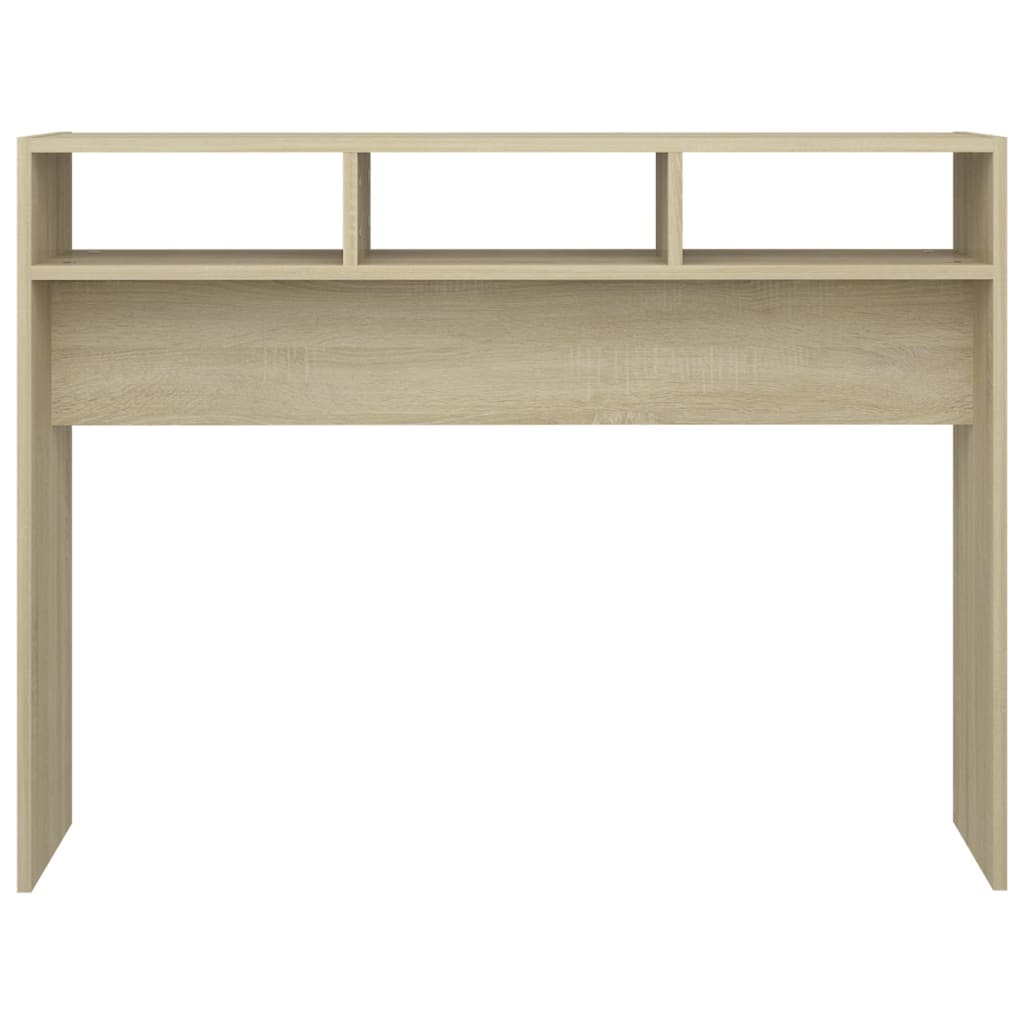 Konsolentisch Sonoma-Eiche 105x30x80 cm Holzwerkstoff