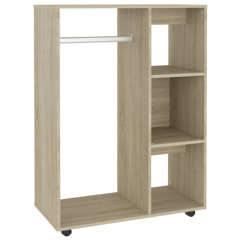 Kleiderschrank Sonoma-Eiche 80x40x110 cm Holzwerkstoff