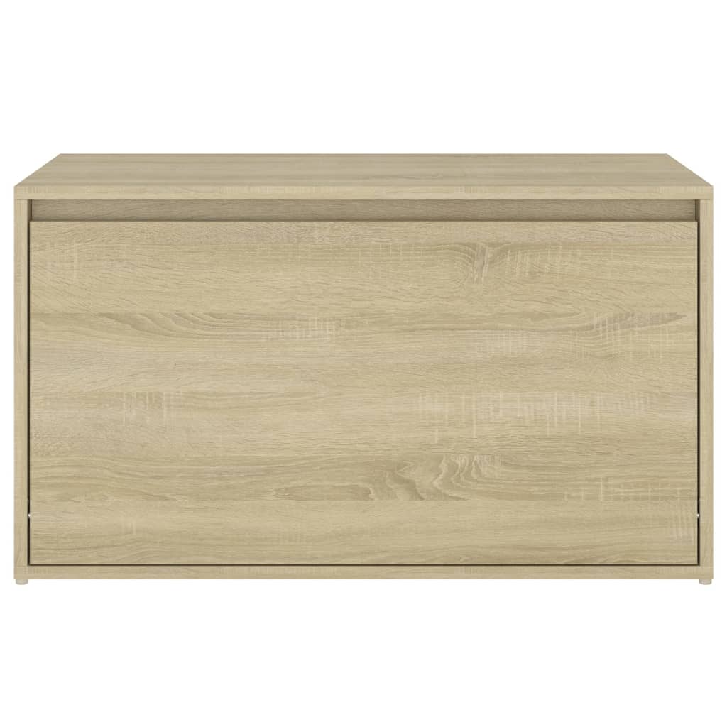 Flurbank 80x40x45 cm Sonoma-Eiche Holzwerkstoff