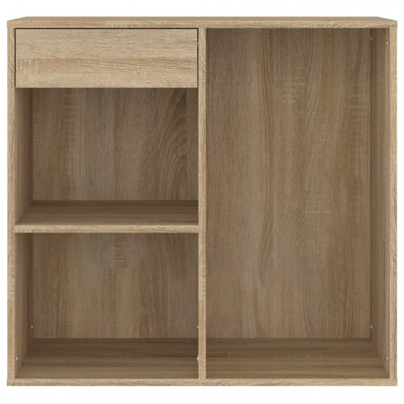 Kosmetikschrank Sonoma-Eiche 80x40x75 cm Holzwerkstoff