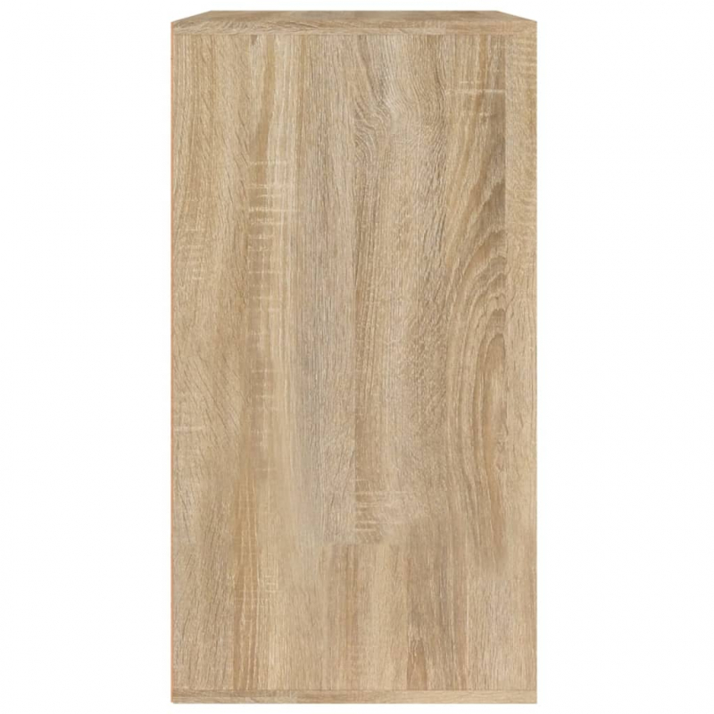 Kosmetikschrank Sonoma-Eiche 80x40x75 cm Holzwerkstoff