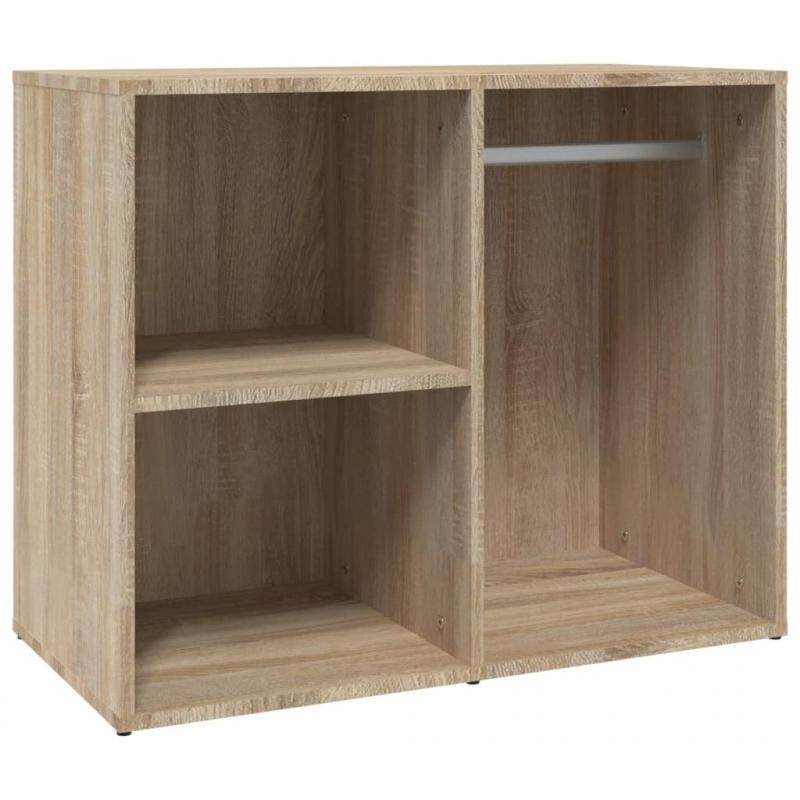 Regal für Schminktisch Sonoma-Eiche 80x40x65 cm Holzwerkstoff