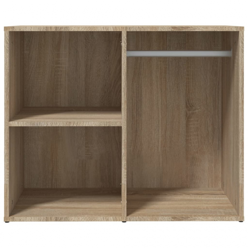 Regal für Schminktisch Sonoma-Eiche 80x40x65 cm Holzwerkstoff