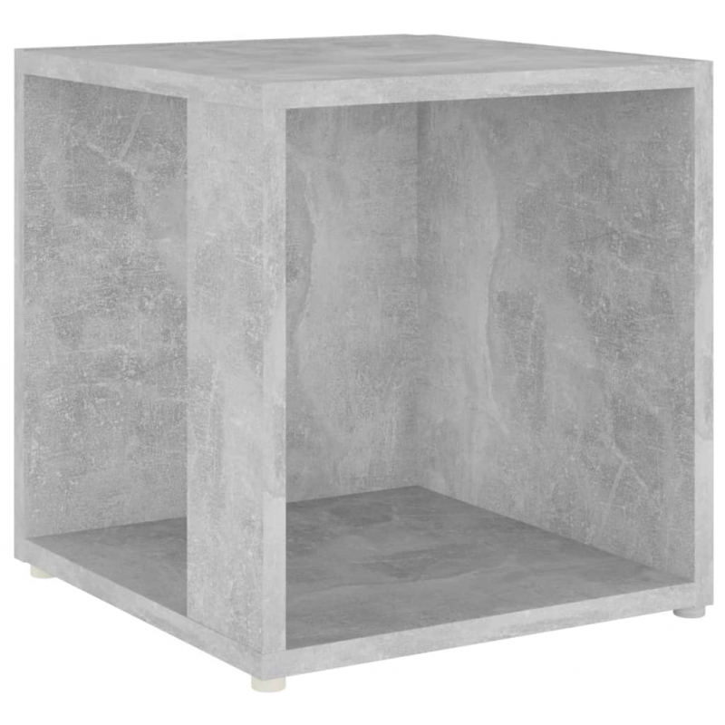 Beistelltisch Betongrau 33x33x34,5 cm Holzwerkstoff