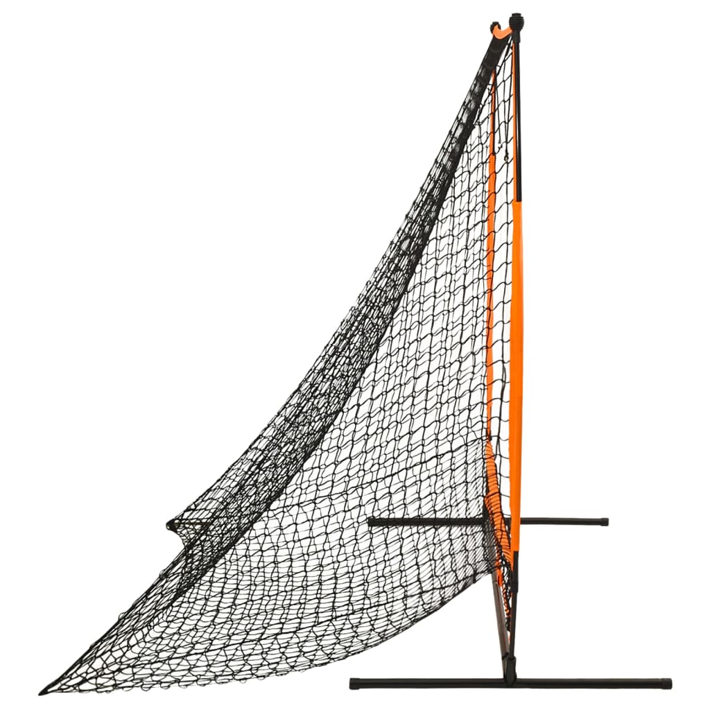 Multisport-Übungsnetz Baseball Schwarz 174x76x158,5 cm