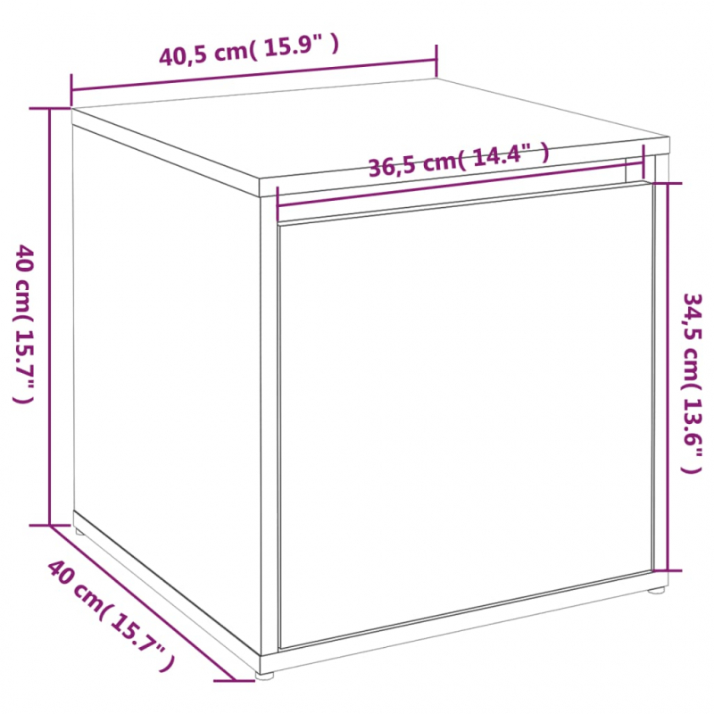 Garderoben-Set Weiß Holzwerkstoff