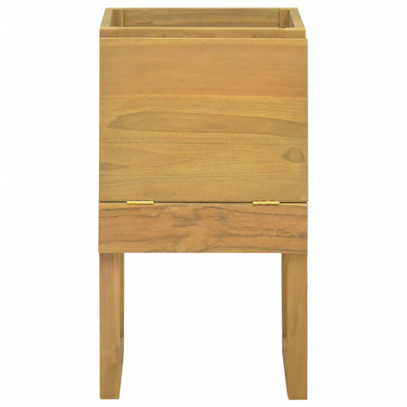 Badschrank 45x45x75 cm Massivholz Teak