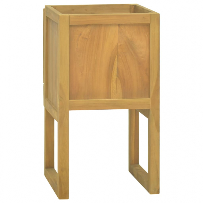 Badschrank 45x45x75 cm Massivholz Teak