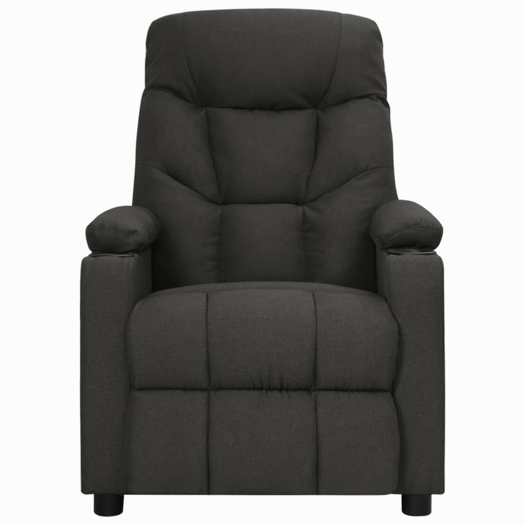 Massagesessel Schwarz Stoff