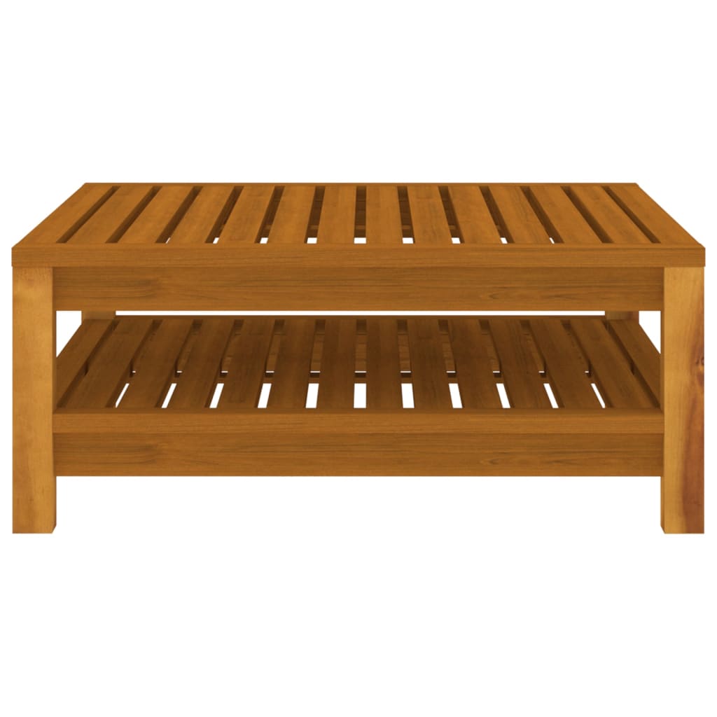 10-tlg. Garten-Lounge-Set mit Auflage Massivholz Akazie