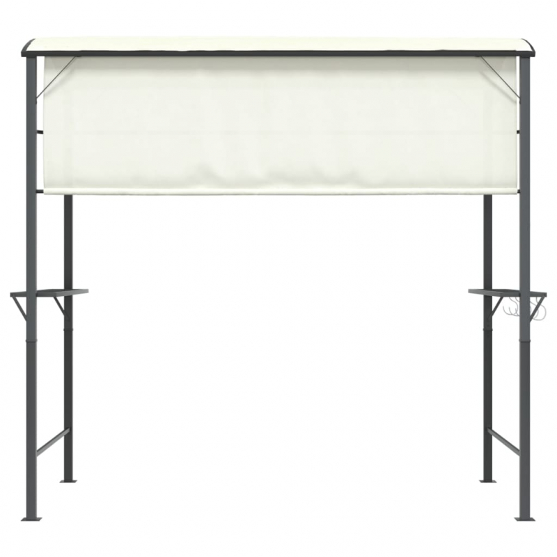 Pavillon mit Dach 220x110x200 cm Creme