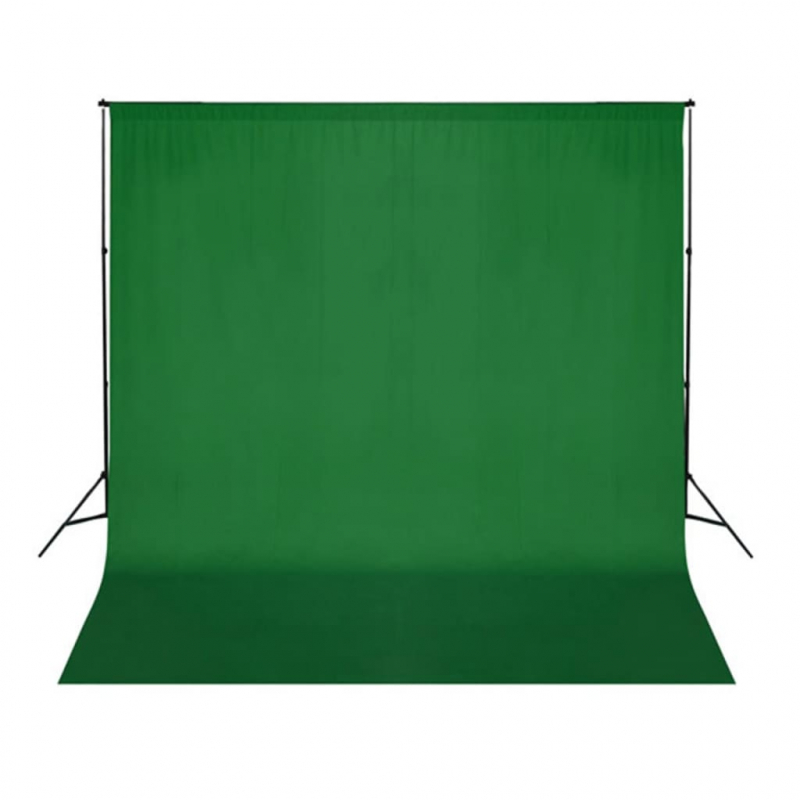 Fotostudio-Set mit Beleuchtung und Hintergrund